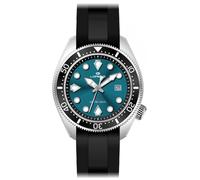 LORENZ DIVER SPORT 26169DD Verde Petrolio Sub100 m Cinturino Gomma