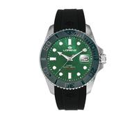 Lorenz Doppia Iniezione 300 030258GR - Orologio da uomo automatico subacqueo professionale 300 metri con cinturino in resina