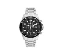 Lorenz Easy Time Crono Sport 030244AA Cronografo da uomo in acciaio inossidabile sub 100 metri