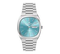 Lorenz Easy Time Retrò 030271AA - Orologio classico unisex - Orologio Day-Date con cinturino in acciaio