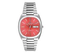 Lorenz Easy Time Retrò 030271BB - Orologio classico unisex - Orologio Day-Date con cinturino in acciaio