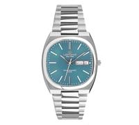 Lorenz Easy Time Retrò 030271CC - Orologio classico unisex - Orologio Day-Date con cinturino in acciaio