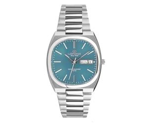 Lorenz Easy Time Retrò 030271CC - Orologio classico unisex - Orologio Day-Date con cinturino in acciaio