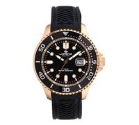Lorenz - Orologio Sportivo da uomo al quarzo - Easy Time Sport 030263GG - Orologio in gomma Sub 100m