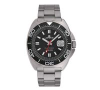 Lorenz Full Titanium 030269AA - Orologio sportivo da uomo in titanio - Orologio automatico subacqueo professionale fino a 300 metri - Valigetta con due cinturini di ricambio e accessori