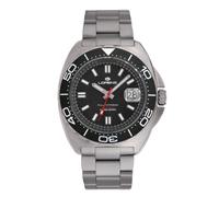 Lorenz Full Titanium 030269AA - Orologio sportivo da uomo in titanio - Orologio automatico subacqueo professionale fino a 300 metri - Valigetta con due cinturini di ricambio e accessori