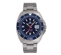 Lorenz Full Titanium 030269BB - Orologio sportivo da uomo in titanio - Orologio automatico subacqueo professionale fino a 300 metri - Valigetta con due cinturini di ricambio e accessori