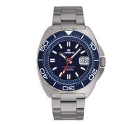 Lorenz Full Titanium 030269BB - Orologio sportivo da uomo in titanio - Orologio automatico subacqueo professionale fino a 300 metri - Valigetta con due cinturini di ricambio e accessori