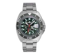 Lorenz Full Titanium 030269DD - Orologio sportivo da uomo in titanio - Orologio automatico subacqueo professionale fino a 300 metri - Valigetta con due cinturini di ricambio e accessori