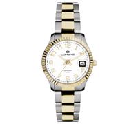 Lorenz - Orologio sportivo da donna - modello Ginevra 030187AA - Orologio al quarzo con cinturino in acciaio - Sub 100 metri