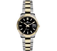 LORENZ GINEVRA 030187BB Quarzo 26 mm Orologio Donna Nero Acciaio Bicolore Sub100