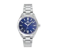 Lorenz - Ginevra Gemstone Lady 030265LA - Orologio Automatico Donna In Acciaio Inossidabile - Orologio con quadrante in vera pietra naturale lapislazzuli - Sub 100 metri