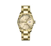 Lorenz Ginevra - Orologio Donna Acciaio Dorato (28190HH)