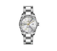 Lorenz Ginevra - Orologio Donna Acciaio Silver con Dettagli Gold (28190AA)