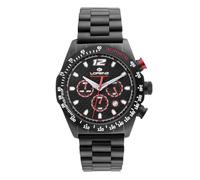 Lorenz Granpremio 030266AA - Orologio Sportivo da Uomo - Orologio Cronografo al quarzo - Orologio con Cinturino in Acciaio - Sub 100 metri
