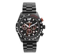 Lorenz Granpremio 030266CC - Orologio Sportivo da Uomo - Orologio Cronografo al quarzo - Orologio con Cinturino in Acciaio - Sub 100 metri