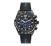 Lorenz Granpremio 030267BB - Orologio Sportivo da Uomo - Orologio Cronografo al quarzo - Orologio con Cinturino in Gomma - Sub 100 metri