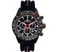 LORENZ GRANPREMIO Cronografo 030210CC Orologio Uomo Sub 100 Metri Cinturino Gomm