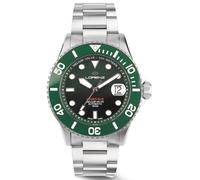LORENZ HYDRO-SUB 090011DD Sfumato Verde Nero Orologio Uomo Automatico Swiss Made