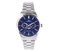 Lorenz Montenapoleone 090009BB - Orologio Classico da Uomo - Orologio con Fasi Lunari al quarzo - Orologio con Cinturino in Acciaio