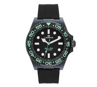 Lorenz Ocean Club 030268DD - Orologio Sportivo da Uomo al Quarzo - Orologio con cassa in superlega Soft Touch grigia - Cinturino in Gomma e chiusura deployante - Sub 100 metri - Cofanetto speciale sub
