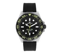 Lorenz Ocean Club 030268MM - Orologio Sportivo da Uomo al Quarzo - Orologio con cassa in superlega Soft Touch Grigia - Cinturino in Gomma e chiusura deployante - Sub 100 metri - Cofanetto speciale sub