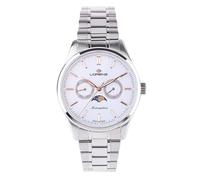 Lorenz - Orologio Classico da Uomo - Orologio con Fasi Lunari al quarzo Modello Montenapoleone 090009AA - Orologio con Cinturino in Acciaio