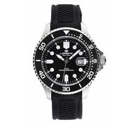 Lorenz - Orologio Sportivo da uomo al quarzo- Easy Time Sport 030263AA - Orologio in gomma Sub 100m