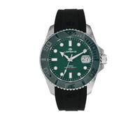 Lorenz - Orologio Uomo Sportivo - Doppia Iniezione 300 - Orologio Automatico Subaqueo Professionale 030258CC con Cinturino in Resina