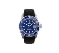 Lorenz - Orologio Uomo Sportivo - Orologio Automatico 030197FF Doppia Iniezione con Cinturino in Gomma - Orologio Subacqueo