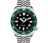LORENZ SHARK 3 030138FF Orologio Uomo Automatico Jubilée Zaffiro Ghiera Verde Su