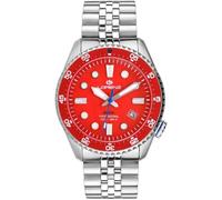LORENZ SHARK5 030255RD Orologio Uomo Automatico Sub 200 M Quandrante Madre Perl