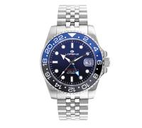 Lorenz Special Edition GMT Two Tone 030257BB Orologio automatico in acciaio inox