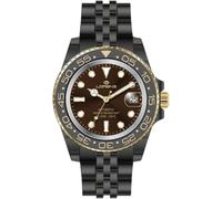 LORENZ Sport Automatico 26130EE Orologio Uomo Acciaio Brunito Jubilee Sub 100 m