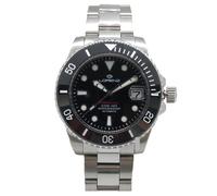 Lorenz Sport Ceramic Orologio uomo automatico in acciaio con ghiera in ceramica