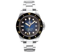 Lorenz Sporting Club 090019EE - Orologio sportivo da uomo - Orologio al quarzo svizzero in acciaio - Subacqueo fino a 100 metri