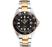 LORENZ TAKO 030254DD Orologio Uomo Nero Automatico Acciaio Ghiera Ceramina Nera