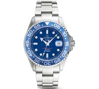 LORENZ TAKO 030254MM Orologio Uomo Blu Automatico Acciaio Ghiera Ceramina Blu Su