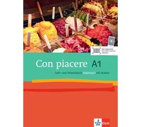 Lorenza Zorzan Con piacere A1: Lehr- und Arbeitsbuch + 2 Audio-CDs: (Tascabile)