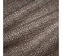 Lorenzo Cana - Coperta di lana, 100% cachemire, copriletto, copridivano o plaid, elegante e comoda, colore: marrone e bianco