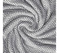 Lorenzo Cana - Coperta in cashmere, coperta in 100% cashmere, tessuto a mano, coperta in lana, grigio bianco - 96277