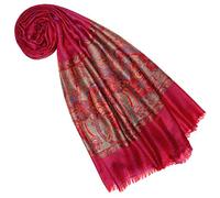 Lorenzo Cana - Pashmina, sciarpa, 100% cashmere, sciarpa da donna in tessuto, multicolore, Taglia unica