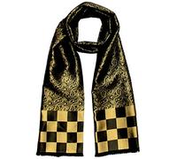 LORENZO CANA - Sciarpa - Paisley - Uomo oro Oro nero