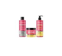 Lorenzo - CONFEZIONE COMPLETA - Shampoo, balsamo e maschera per capelli all'olio di ricino senza solfati - 3x500 ml