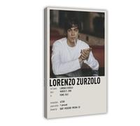 Lorenzo Zurzolo - Poster su tela, decorazione artistica da parete, stampa per soggiorno, camera da letto, 60 x 90 cm, con cornice, stile 12