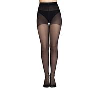 LORES Collant anti-varicose rilassanti da donna, collant per gambe leggere, 70 DEN, compressione graduata medica, nero, M