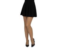 LORES Collant Donna Concorde 60 Denari Morbidi e Coprenti - Classici Opachi in Microfibra Resistente Made in Italy A Copertura Totale, Visone L