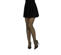 LORES Collant Donna Concorde 60 Denari Morbidi e Coprenti - Classici Opachi in Microfibra Resistente Made in Italy A Copertura Totale, Oliva M