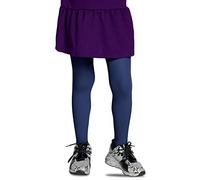 Lores, Collant in tinta unita da bambina, con piedi, opachi, 40 denari, per danza classica (realizzati in Italia), Prussia, 9-10 Anni