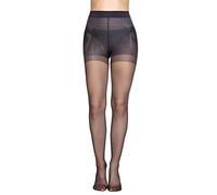 LORES Collant push-up da donna, effetto brasiliano, per sollevamento glutei, dimagranti, Fumo, S